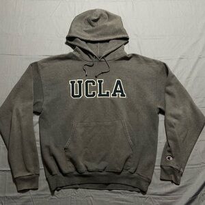 Champion Dark Gray UCLA Hoodie Vintage
